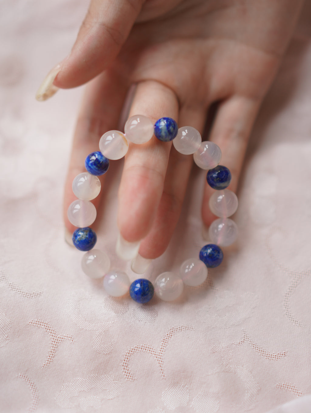 Cobalt Snow Bracelet view 3 (DSC09020.JPG)