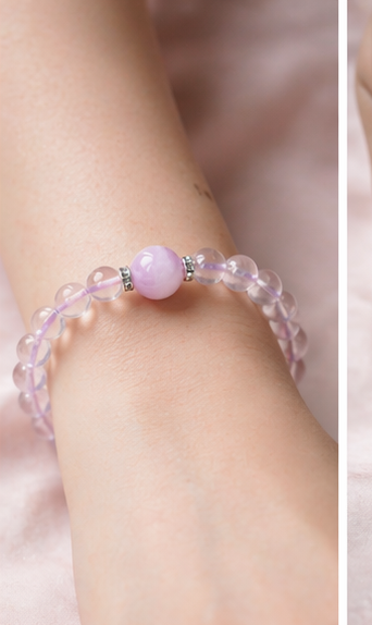 Lilac Kunzite Bracelet view 3