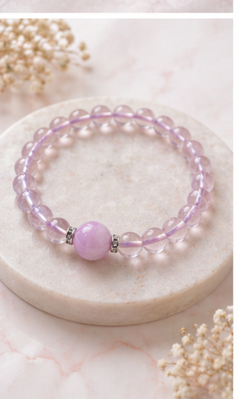 Lilac Kunzite Bracelet view 5