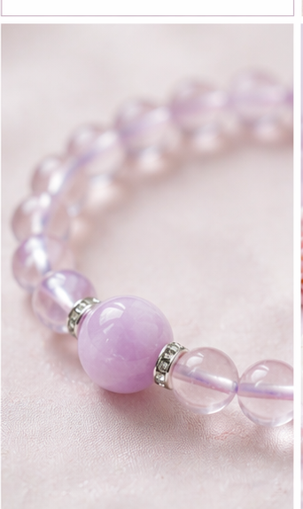 Lilac Kunzite Bracelet view 6