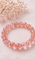 Strawberry Crystal Bracelet view 1
