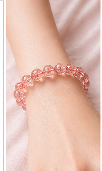 Strawberry Crystal Bracelet view 3
