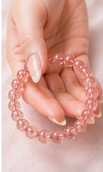 Strawberry Crystal Bracelet view 4