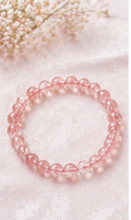 Strawberry Quartz Bracelet view 1